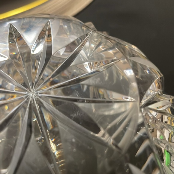 Crystal Rose Bowl - Picture 6 of 7